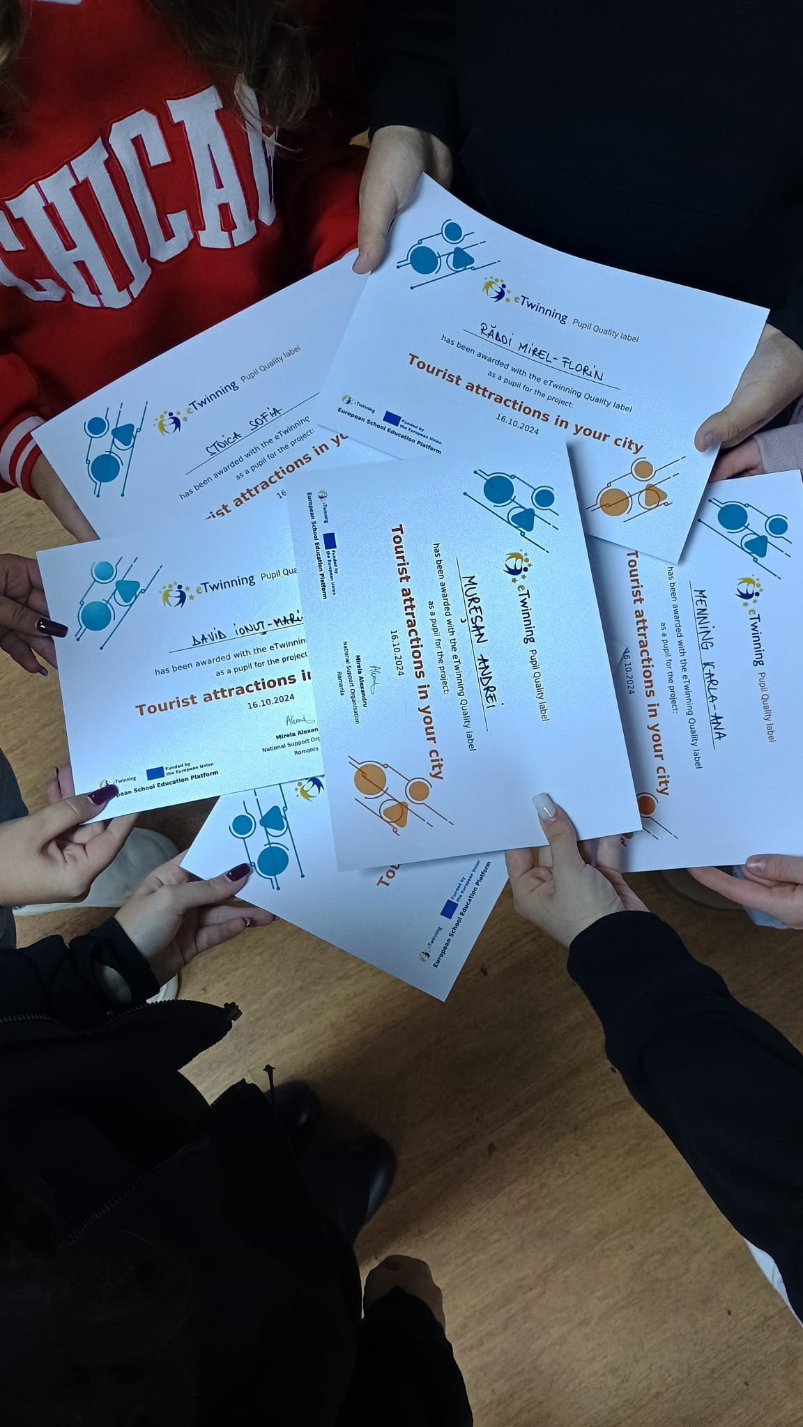 Diplome eTwinning Tourist Attractions in Your City