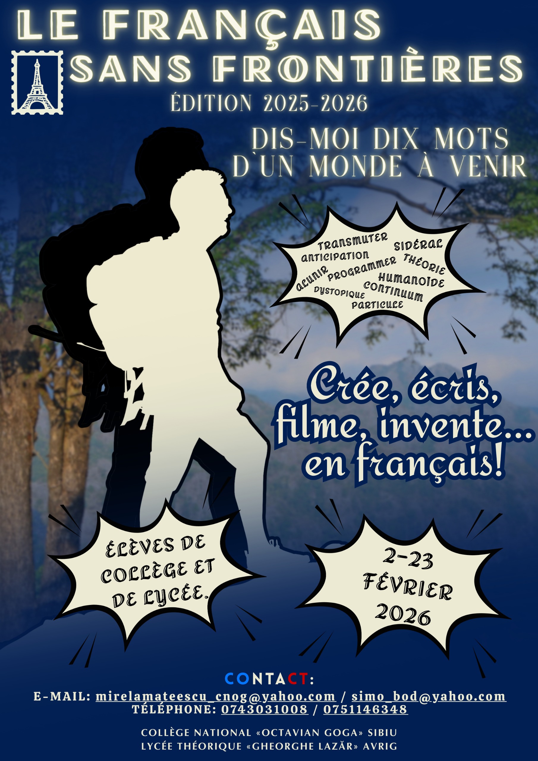 Concurs de creativitate și limba franceză